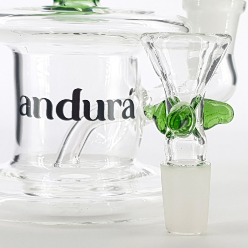 Imagem 3 de 5 de Andurá | Dab Bong De Vidro Dupla Função - Oil Nail + Bowl