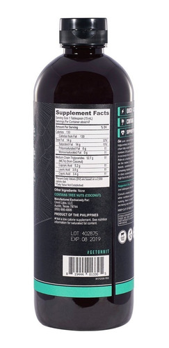 Onnit Mct Aceite - Pure Mct Aceite De Coco, Dieta Cetogénica
