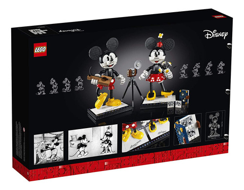 Lego Disney Mickey Mouse Minnie Mouse Personajes Edificables