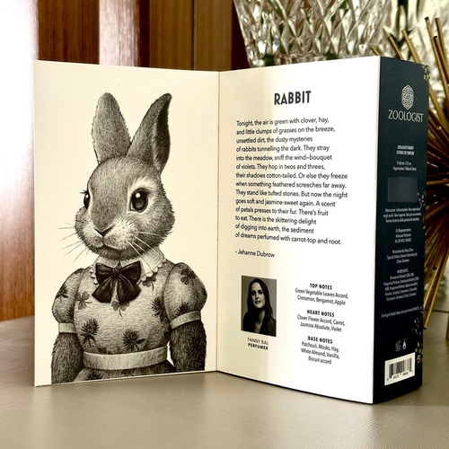 Perfume Zoologist Rabbit 'especial Edition' 60ml Extrait De Parfum