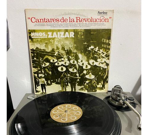 Hnos Zaizar - Cantares De La Revolución - Lp Disco - Vinyl
