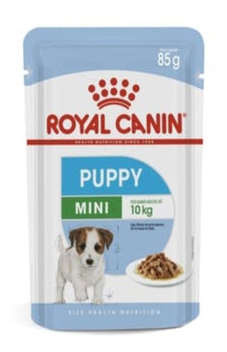 Ração Úmida Cães Filhotes Pequeno Mini Sachê 85g Royal Canin