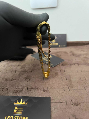 Pulseira Rolex Aço Titanium Banhado Ouro 18k, Frete Grátis