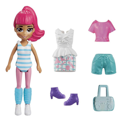 Polly Pocket Pacote De Moda Margot - Hnf50/4 - Mattel