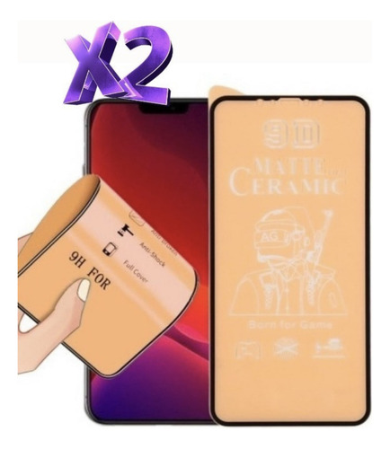 Vidrio Cerámica Infinix Zero X Pro, Realme Gt Neo 3