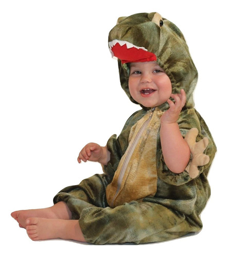 Disfraz De Dinosaurio Jurásico Para Bebé De 6 A 12 Meses
