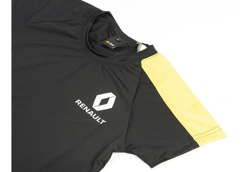 Imagen 3 de 7 de Remera Mujer Manga Amarilla T:s Boutique Renault