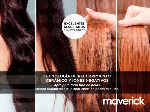 Plancha De Pelo Profesional Planchita Maverick Ceramic