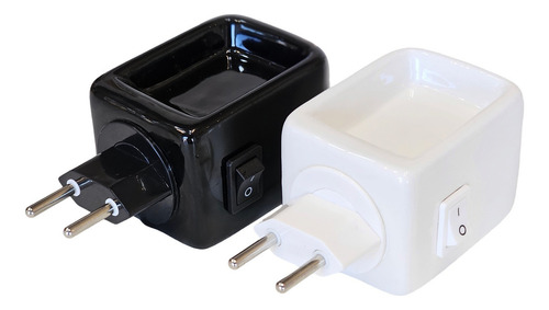 Difusor Elétrico Porcelana 127/220V Aromaterapia Óleo Essencial 127/220v 1 unidade