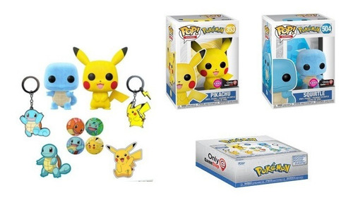 Pop! Funko Pokemon Box Exclusiva Game Stop
