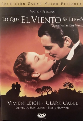 Película Clasica- Lo Que El Viento Se Llevo - Dvd Original