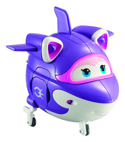 Avión De Cristal Supercargado Super Wings 5 Transforming