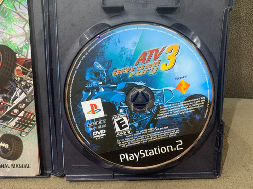 Jogo Original De Ps2 Atv Offroad Fury 3 (Usado)