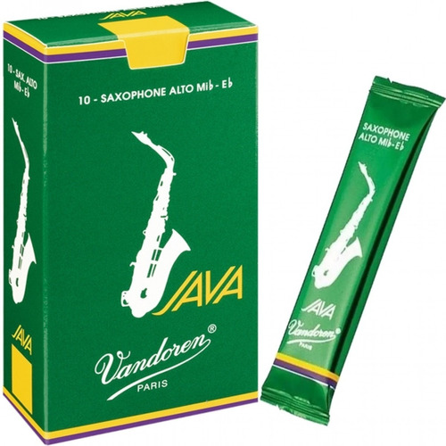 Palheta Sax Alto Vandoren Java 1 Unidade