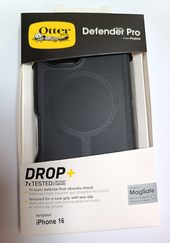 Funda Para Iphone 16/plus/pro Max Otter Box Magsafe Sin Clip Negro Iphone 16