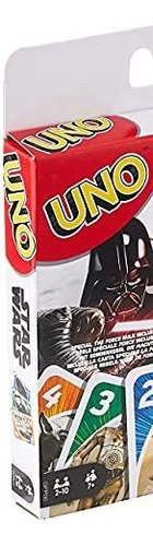 Jogo De Cartas Uno Star Wars Matching Com 112 Cartas