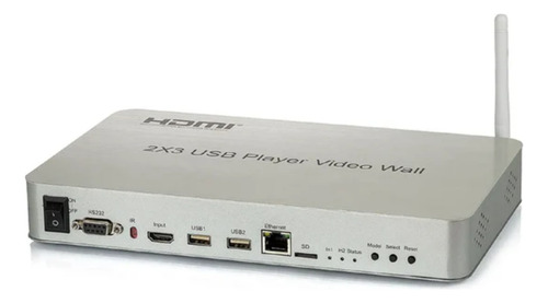Video Wall Controller Player 2x3 Hdmi 4k2k Cp7890 Premium