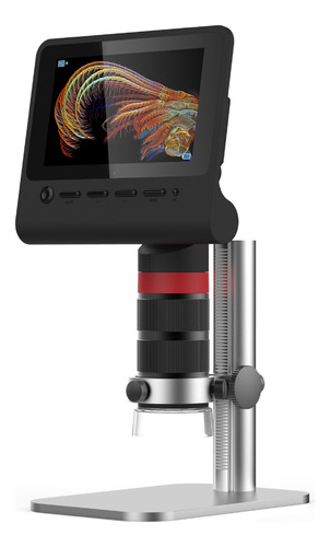 Microscopio Wifi Digitales Con 5in 1080p Pantalla Lcd Hd