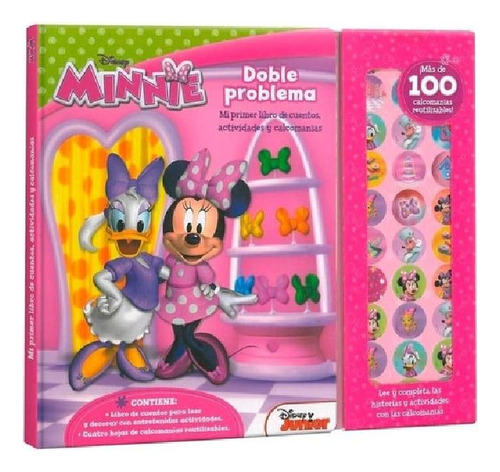 Libro - Mi Primer Libro Minnie - Doble Problema - Mas De 10