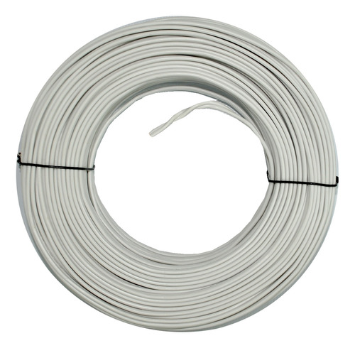 Cable Spt Nro. 2 X 10 60°c 600v Blanco Por Metro Cablesca