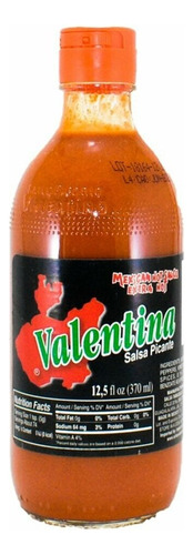 Salsa Valentina Negra México - mL a $95
