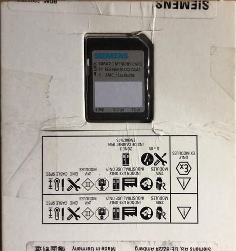 S7 Siemens Memory Card 4mb