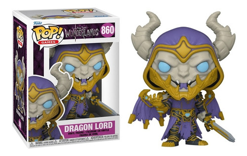 Dragon Lord Funko Pop 860 Tiny Tinas Wonderlands Video Games