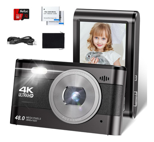 Cámara Digital 4k Para Fotografía