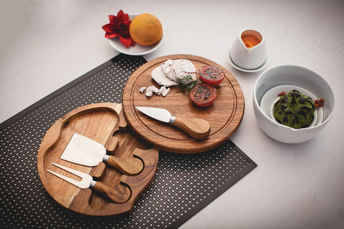 G Juego De Picnic, Tabla De Quesos Y Cuchillos