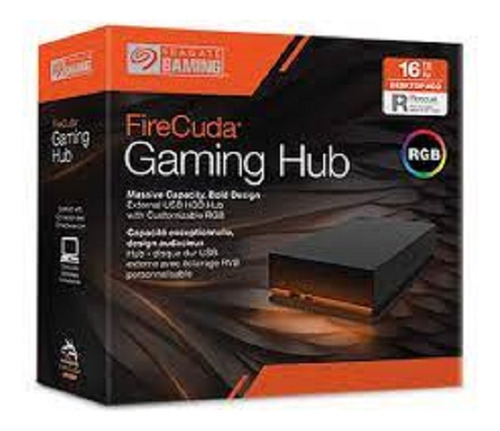 Disco Duro Seagate Externo 16tb Hdd Gaming Hub Stkk16000400