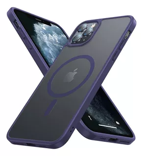 Funda Para iPhone 11 Pro Max - Transparente/violeta
