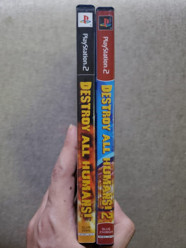 Destroy All Humans! 1 Y 2 - Ps2 Completos (Usado)