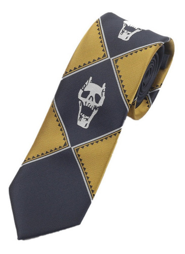 Corbata De Yoshikage Kira De Jojo's Bizarre Adventure Color Yellow Blue