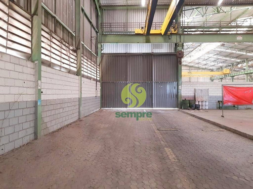 Imagem 16 de 22 de Galpão Industrial / Logístico 6.400 M² Com Ponte Rolante E Balança Rodoviaria - Ga1250