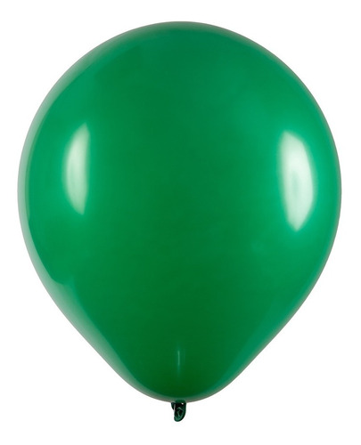Balão Bexiga Redondo 12 Verde - 24 Unidades - Art Latex