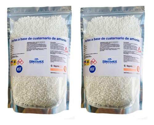 2 Kilogramos De Perlas Sanitizantes, Desinfectantes Contimex