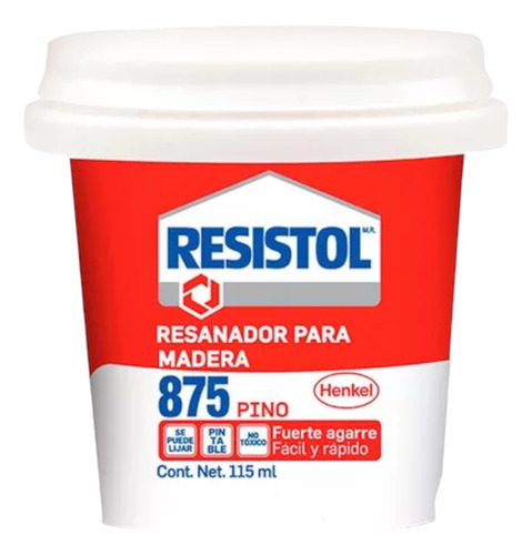 Resanador Reparador Para Madera Pino 115ml Resistol 875