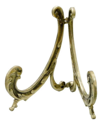 Suporte Para Pratos Decorativos E Azulejos Em Bronze Lindo Cor Prato Porta pratos