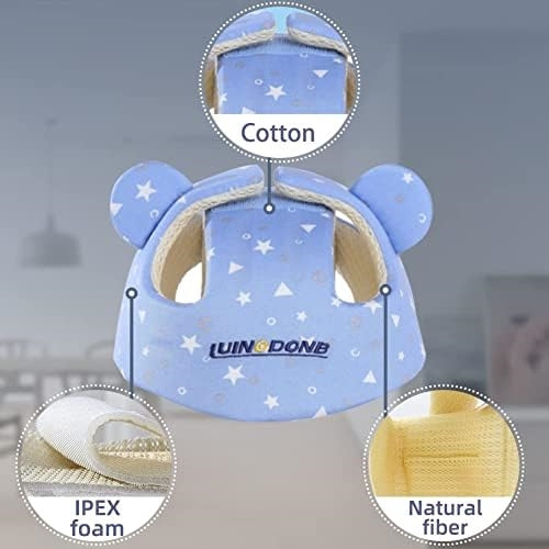 Xifamniy Casco De Seguridad Suave Para Bebé, Casco Protector