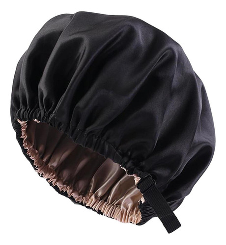 ... Gorro De Dormir Reversible De Doble Capa De Seda For