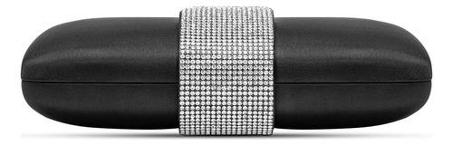 Mulian Lily-bolsos De Noche De Satén Rosa Con Diamantes De I