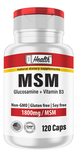 Msm + Glucosamina 120 Caps - Unidad a $612