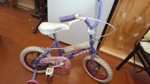 Vendo Bicicleta Infantil Nena Con Ruedas De Apoyo