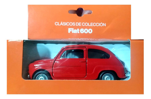 Autos Clasicos De Coleccion Escala 1:38  N° 02 Fiat 600