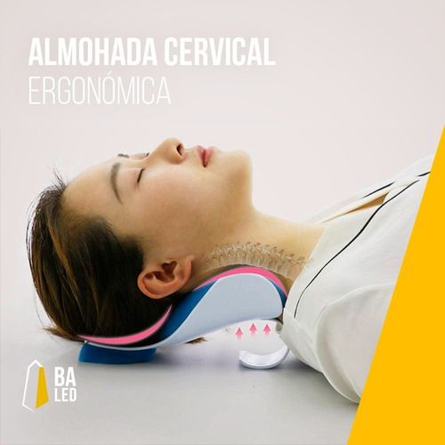 Almohada Inteligente Cuello Cervical Masaje Quiropráctica