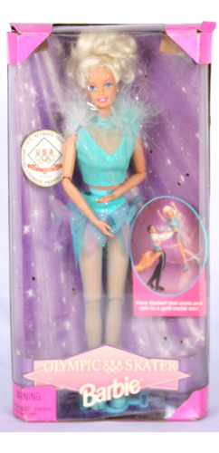Muñeca Barbie: Patinadora Olímpica / Original De 1997