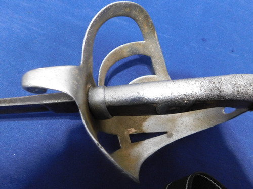 Sable Antiguo Infanteria, Hoja Alemana, Circa 1870,miralo (Usado)