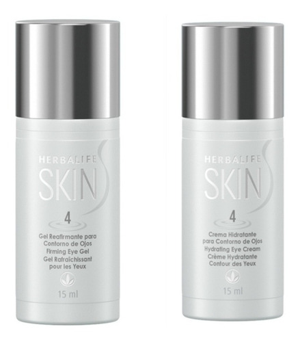Imagen 1 de 3 de Crema Hidratante+gel Reafirmante Para Contorno De Ojos Skin