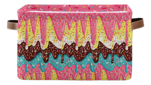 Canasta De Almacenamiento Rectangular Para Helados Organizad