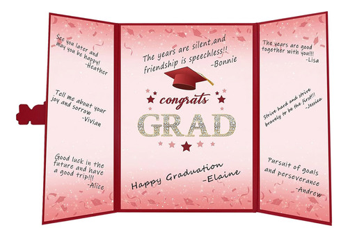 Libro De Graduación 2024, Recuerdo Elegante Para La Celebrac